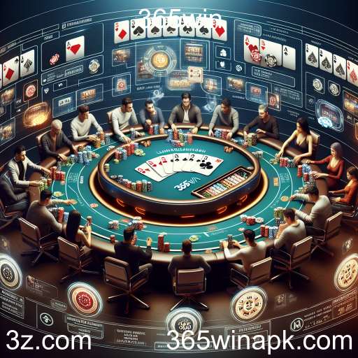 A Magia do Pôquer: Estrategistas em Ação no 365win